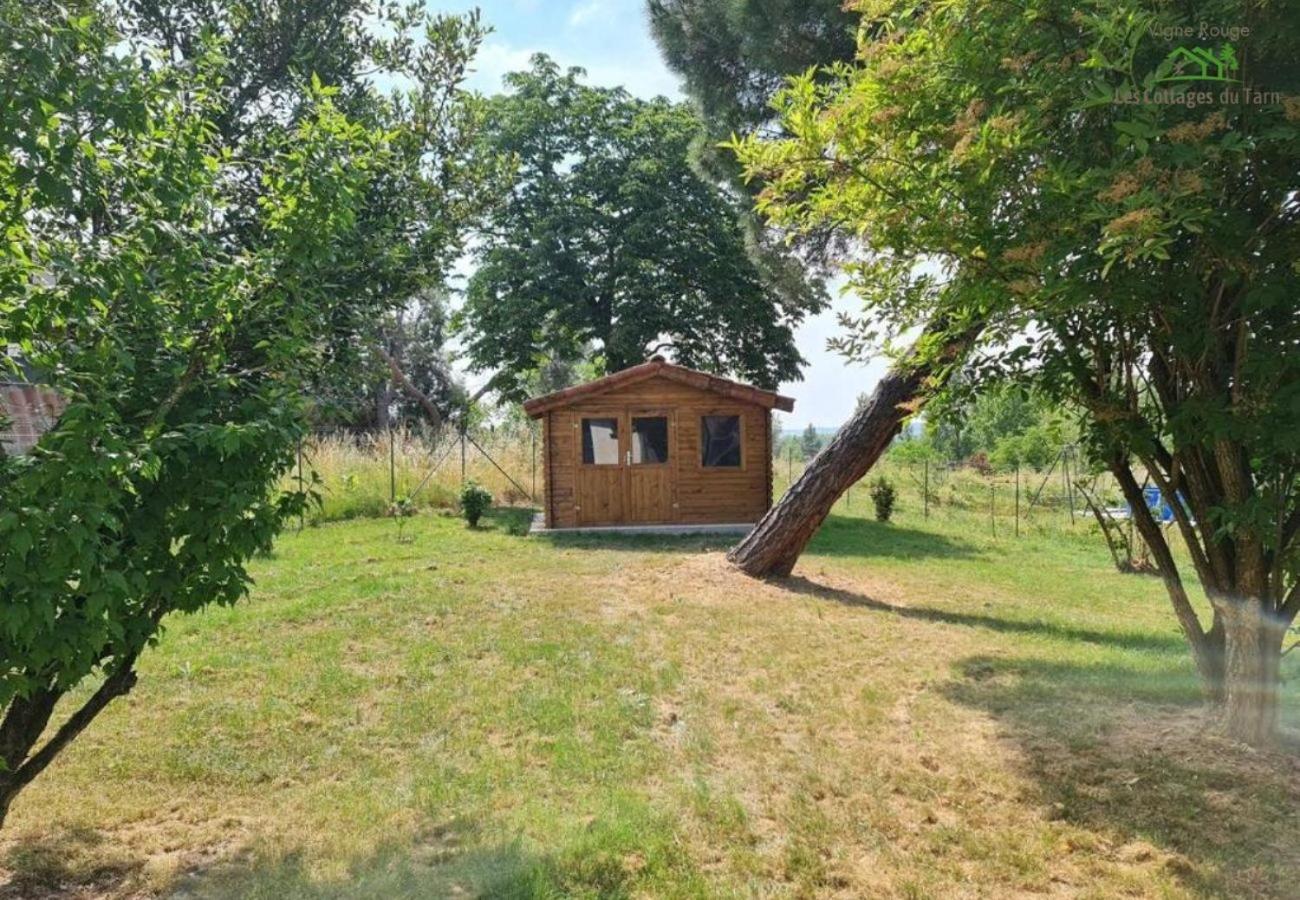 Le Cottage Nature Vigne Rouge Sauna Gaillac Entre Albi-Toulouse & Les Cottages Du Tarn Brens  Eksteriør billede